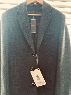 New RODA - Coat Gray, Size 52 / XL