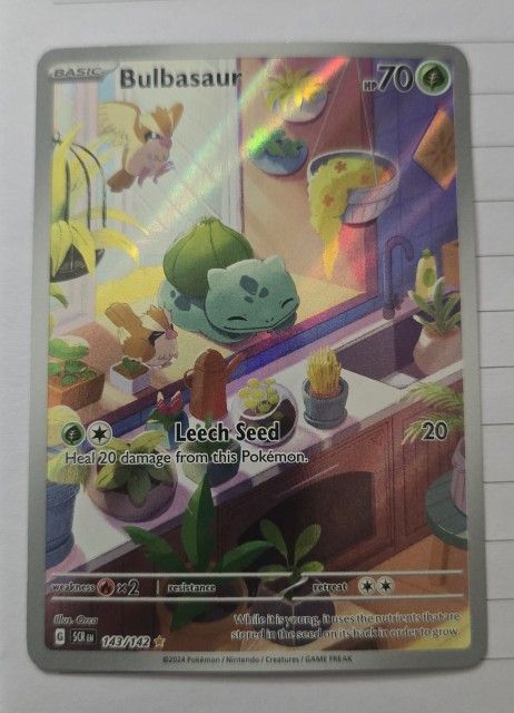 Bulbasaur 143/142⭐️open To Offers That Make Sense.
