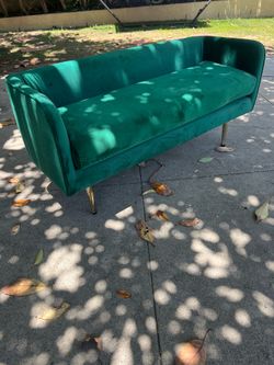 FREE Settee Sofa - Emerald Green