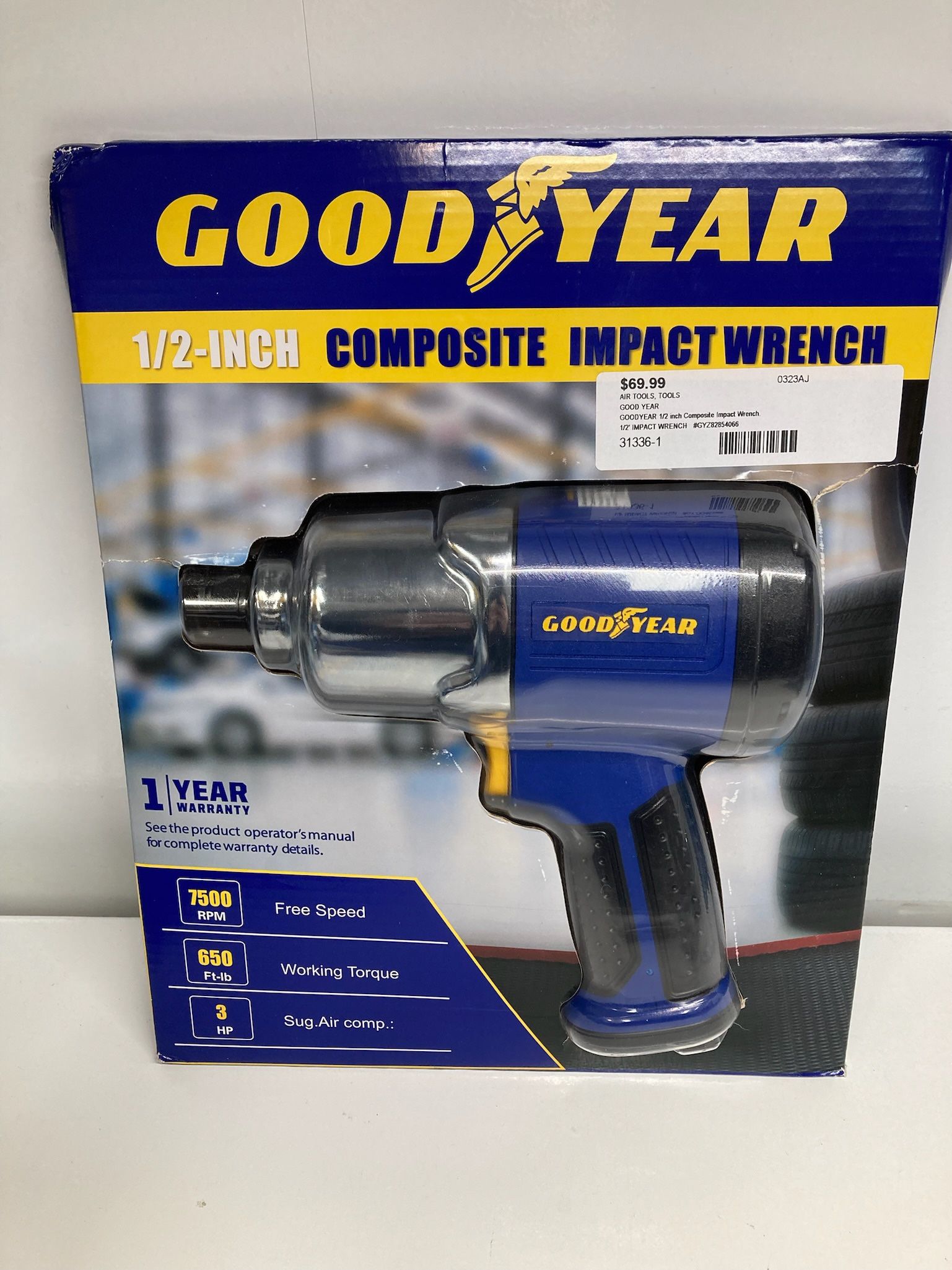 GOODYEAR 1/2” Composite Impact Wrench