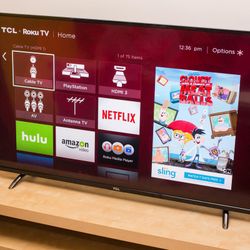 TCL 55 In Smart And Roku App