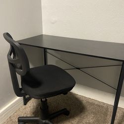 Desk And Chair (Buy Together Or Seperate)