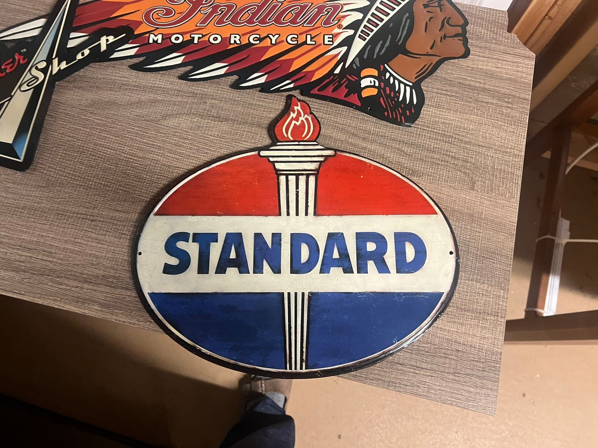 Rare Vintage Collectible Brand Signs