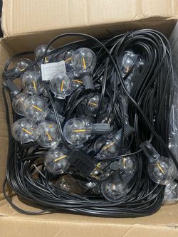 Outdoor LED Globe String Lights