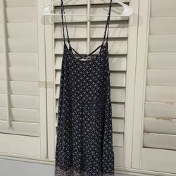 Blue Patterned Summer Dress