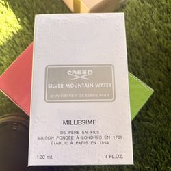 Creed silver mountain water 