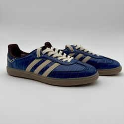 Wales Bonner x Adidas OG Samba OG 'Croc - Collegiate Navy' | JH9825 | M8.5/W10 | ***New In Box (NIB)***