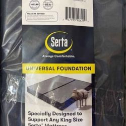 Serta King Foldable Foundation 