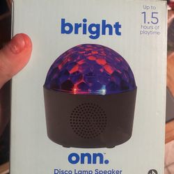 Disco Lamp Speaker