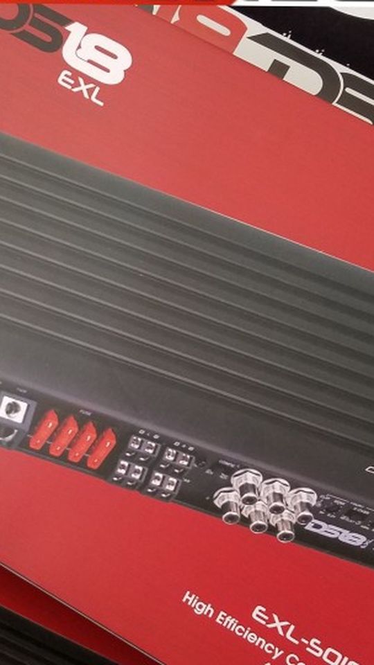 Ds18 Audio EXL SQ 1000.4 High efficiency sound quality Voice amp 4 channel STRONG New $275 / Ampli de 4 canales De alta calidad muy fuerte $275 Nuevo