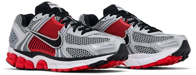 Nike Air Zoom Vomero 5 - Bright Crimson Metallic Silver - 11.5 M - FJ4151-005