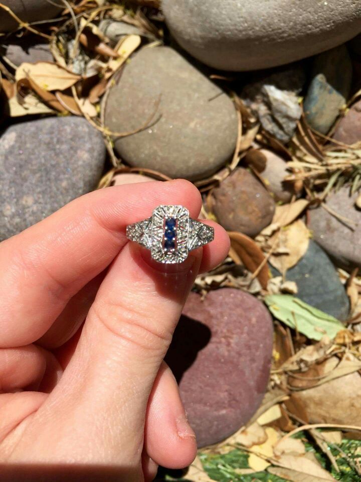 Vintage Abraham David Loewenstark ring