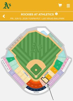 Las Vegas A’s tickets at Las Vegas Ballpark