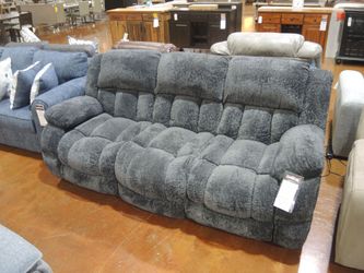 Reclining Sofa - Charcoal | Couch | Living Room Couch