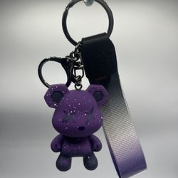 Bearbrick keychain（Purple）