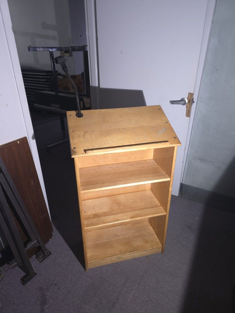 Wood Lectern