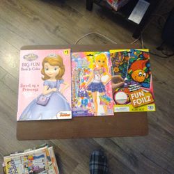 Coloring Book And Stickers
