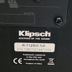 Klipsch SPEAKER ONLY
