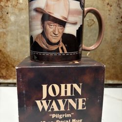 John Wayne “Pilgrim” 12oz Decal Mug 