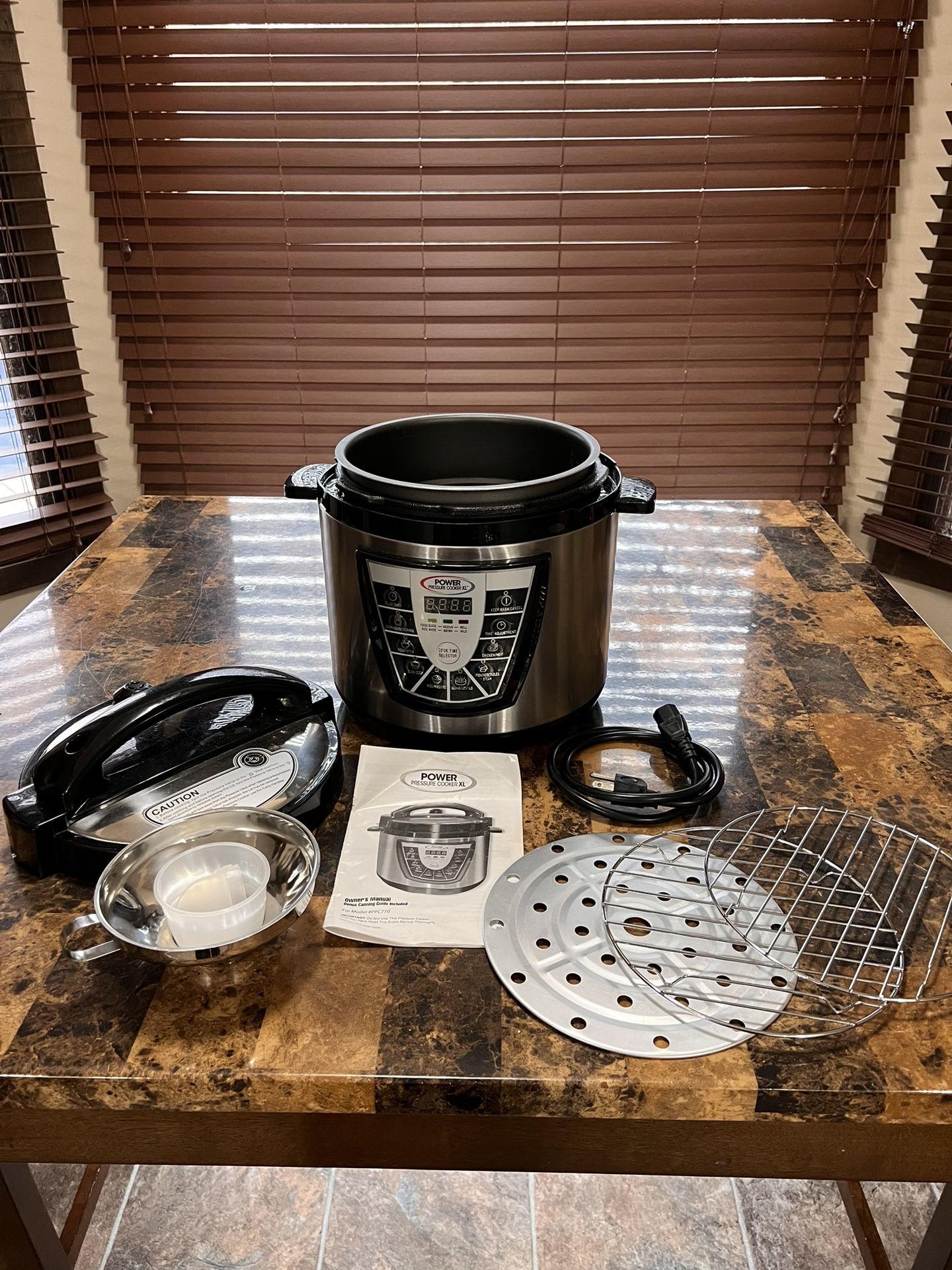 User Manual Power Pressure Cooker Xl Canning Guide Power Pressure