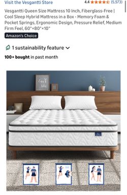 Full Size Bed Frame+Matress $50 In Total