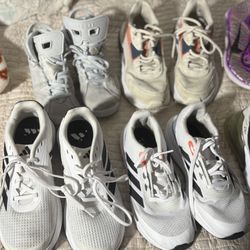 Tennis Shoes Size 6, 6 1/2 , 5, 2Y