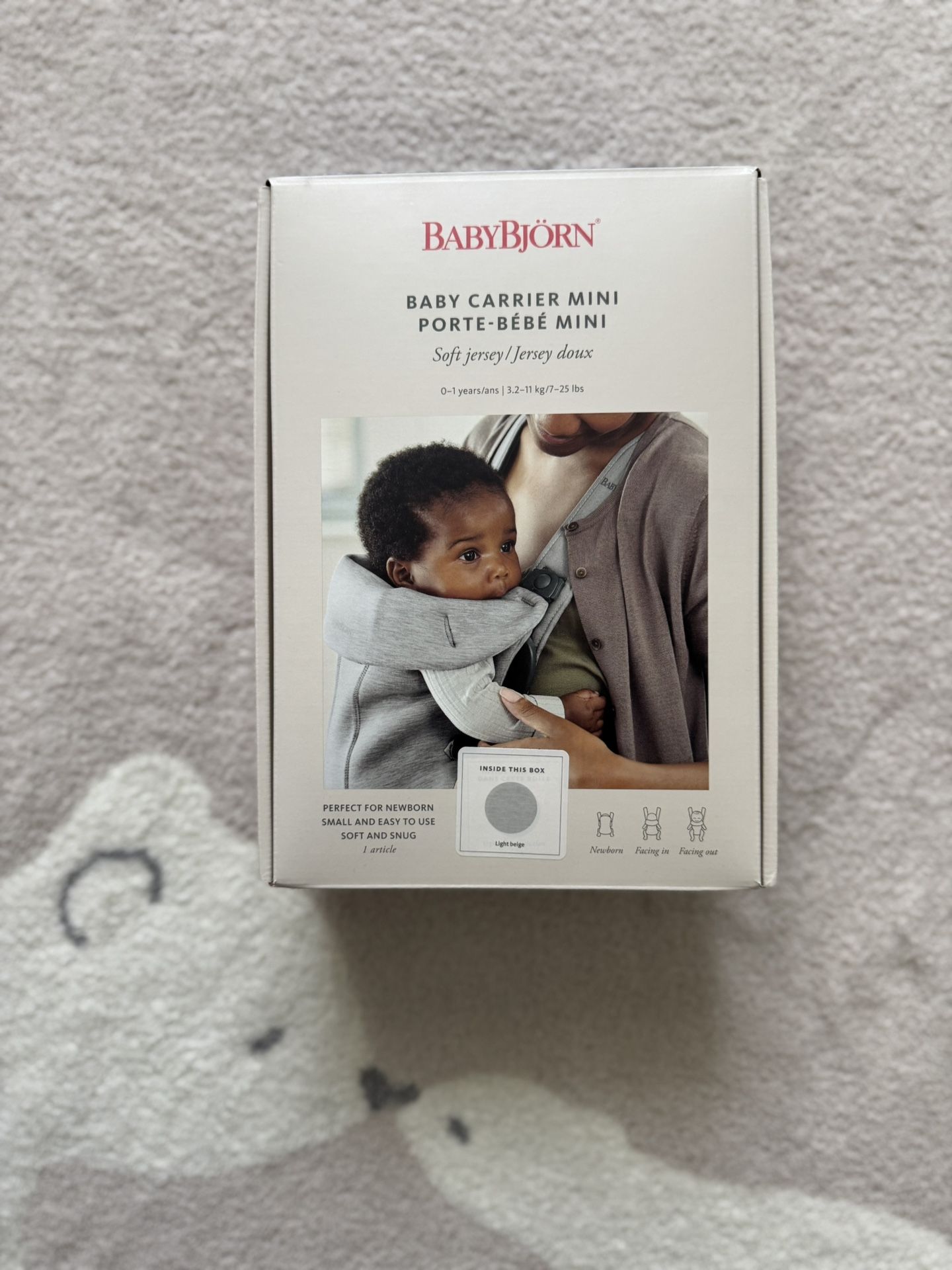Baby Carrier Light Beige