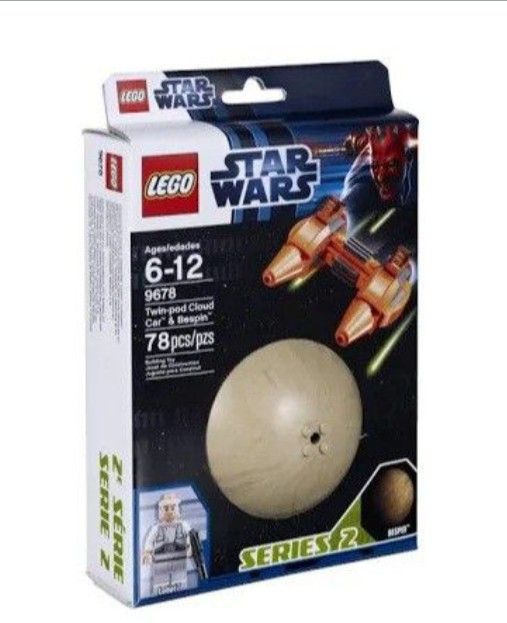 NEW LEGO Star Wars 9678 Twin-Pod Cloud Car and Bespin Micro Play Set 2012 NEW SEALED!