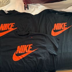 Nike Shirts Sizes( S, M, And 2XL)