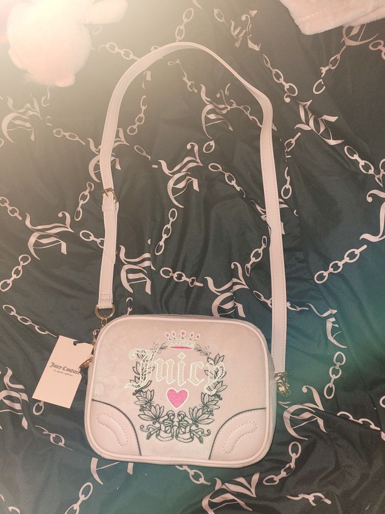 Pink Juicy Couture Heritage Crossbody Purse