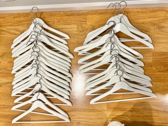 Wooden Hangers - 48 count