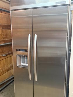 KitchenAid Stainless Steel Side-by-Side Refrigerator 36in