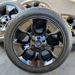 22” Ford F-150 Harley Davidson Limited Edition wheels and tires 