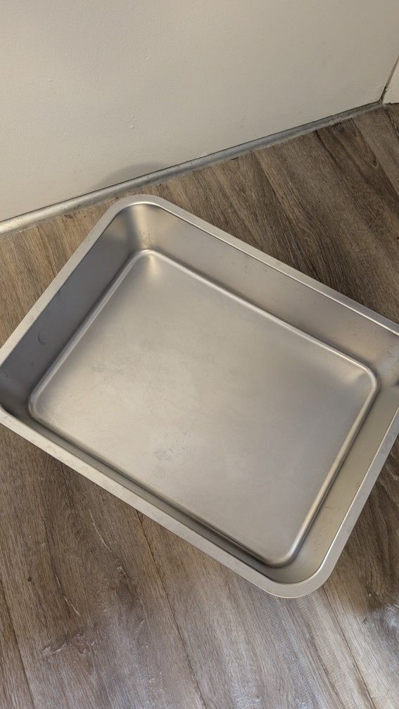 Stainless Steel Cat Litter Box