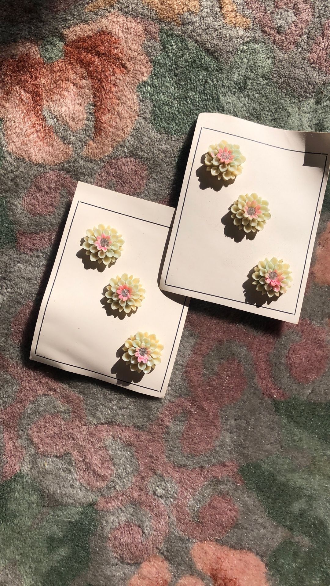 Vintage Dahlia Pins