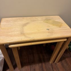 Little Kids Wooden Tables 