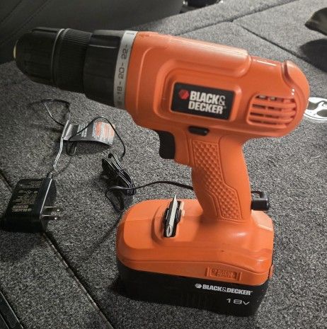 Black & Decker 18v drill