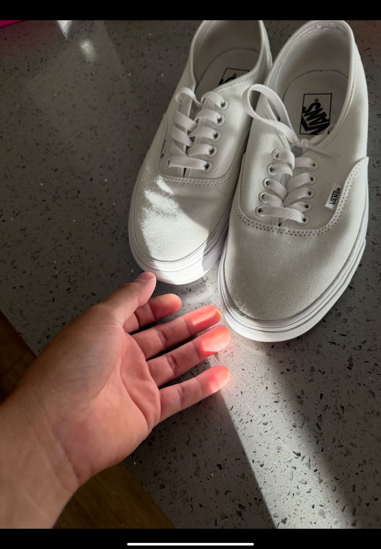 White Classic Vans