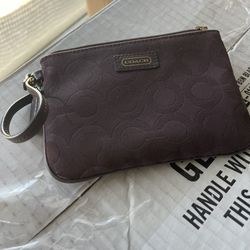 Coach Wristlet