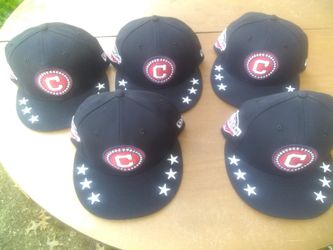 Brand New Black Cleveland Indians All-Star Hats All Sizes