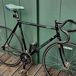 *RARE* Bianchi Pista Track Bike 2001 Fixed Gear Fixie Single Speed Steel Frameset Mavic Suzue Wheels