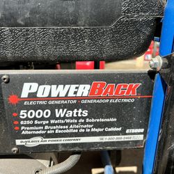 5000 Watt Generator