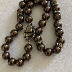 Judith Jack Faux Pearl Necklace 