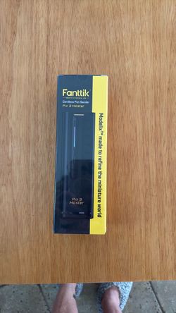 NEW Fanttik Pix 3 Master Cordless Pen Sander