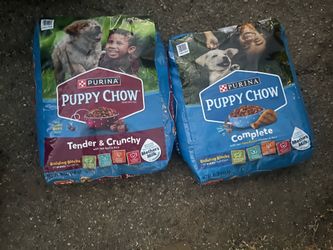 Puppy food