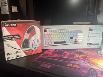 🎮 Gaming Setup Bundle – Keyboard + Headset 🎧