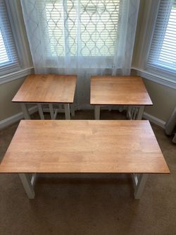3-piece Living Room Table Set