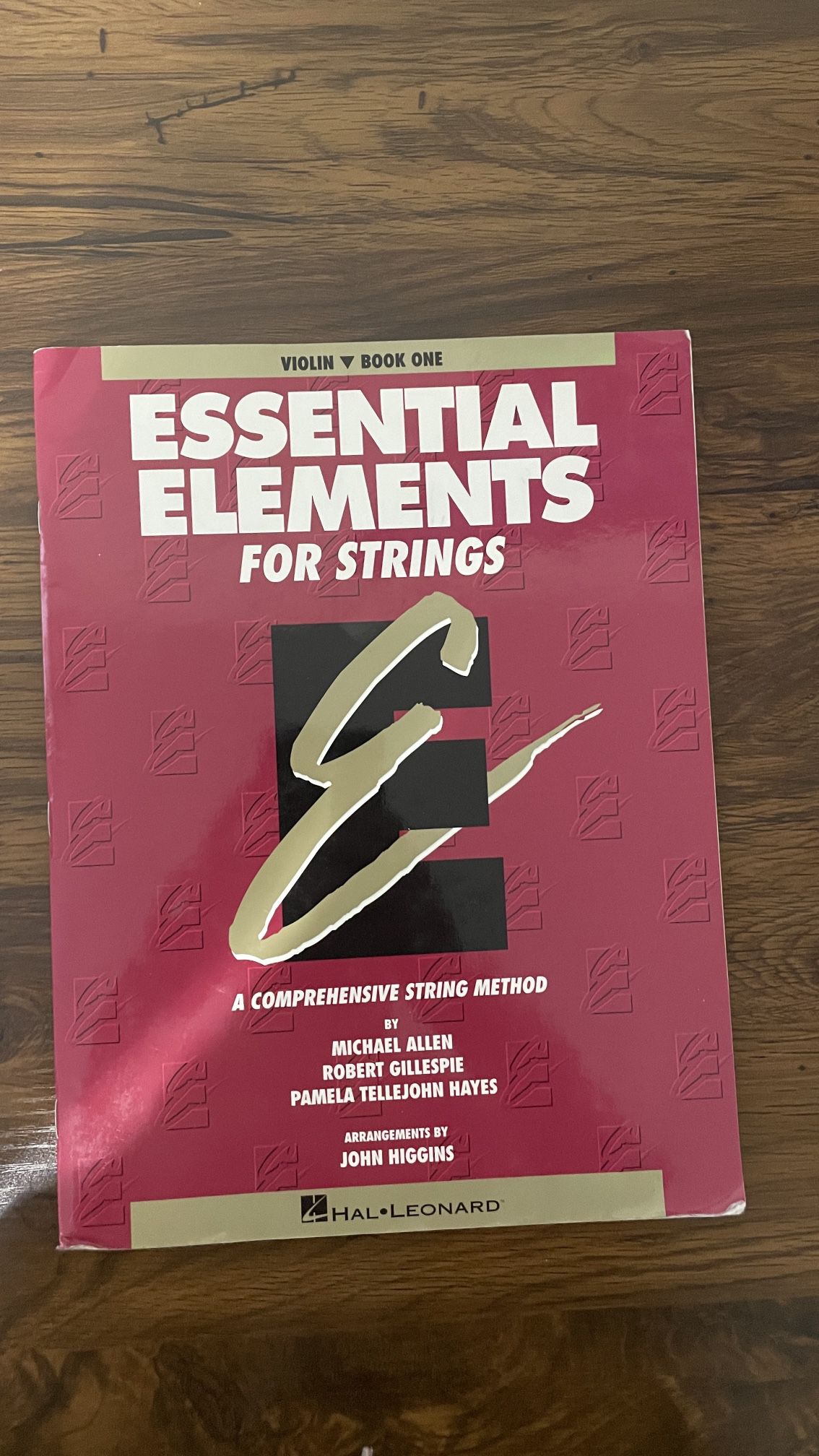 Essential Elements for Strings Violin Book