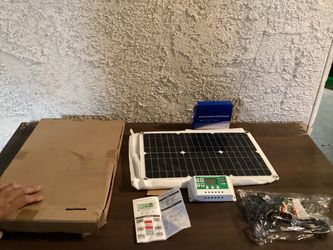 Solar Panel Kit with Charge Controller