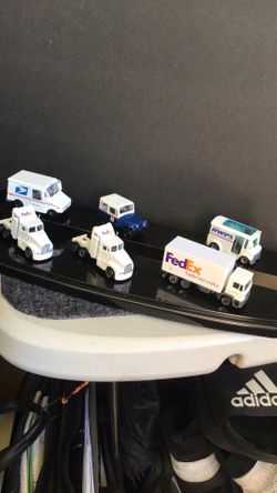 Collectible mail delivery cars